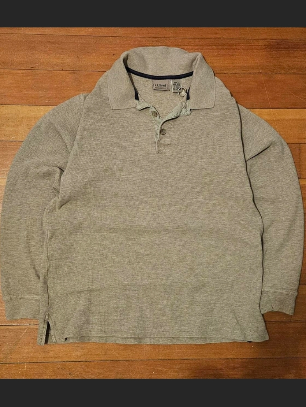 L.L. Bean long Sleeve Polo